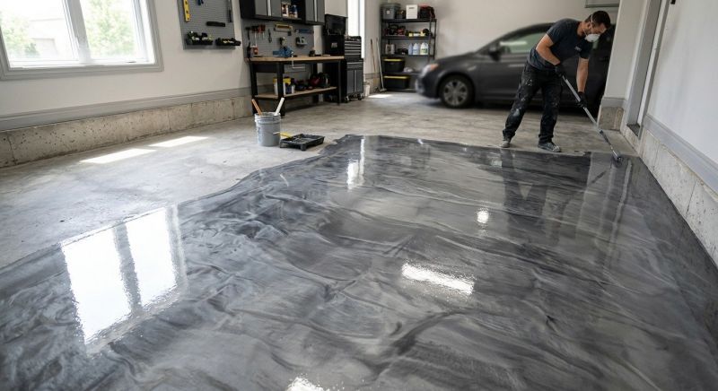 Concrete Epoxy Service in Raleigh, NC