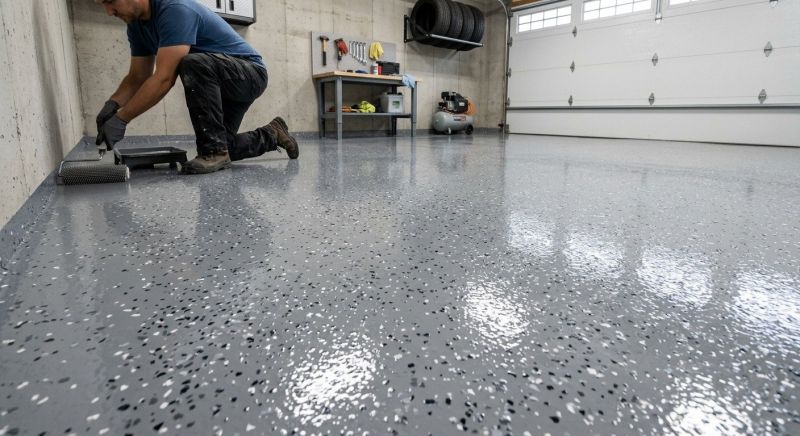 Floor Epoxy Service in Greensboro, NC