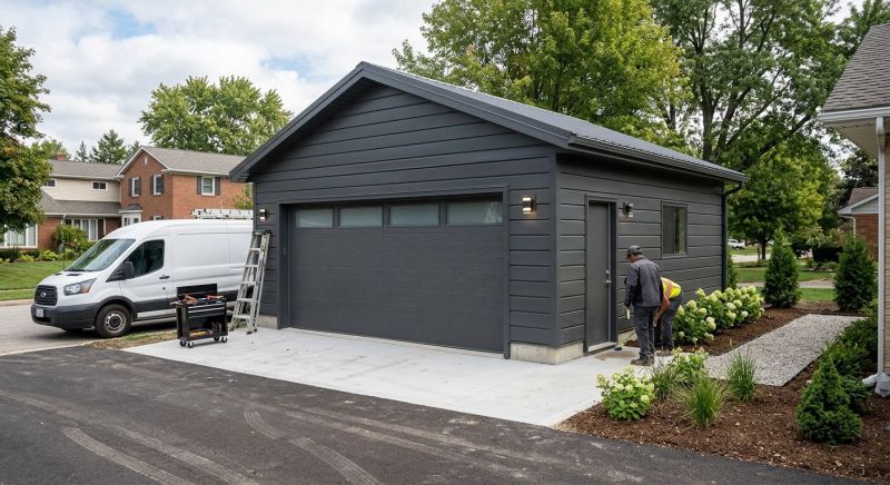Four Car Garage Installation in Bonita Springs, FL