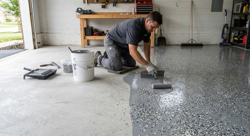 Garage Concrete Coating in Annapolis, MD