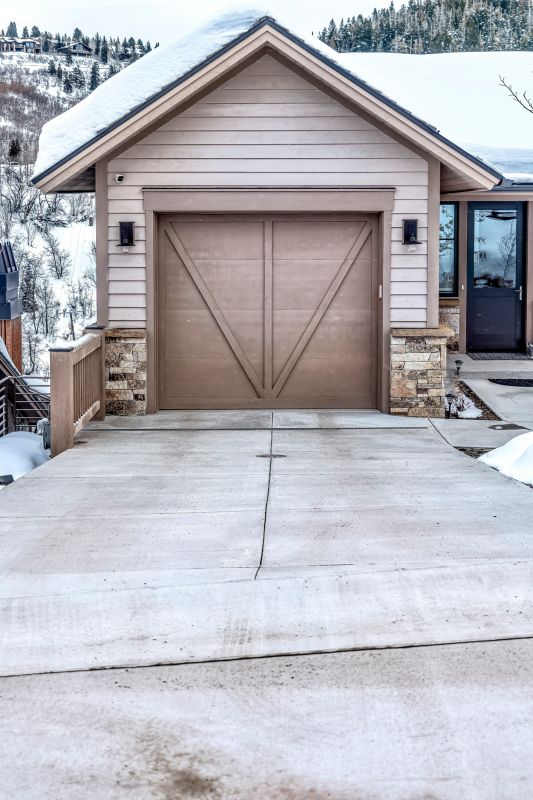 Contemporary Garage Exterior