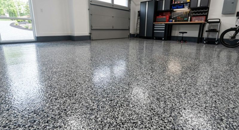 Garage Floor Epoxy Installation in Greensboro, NC