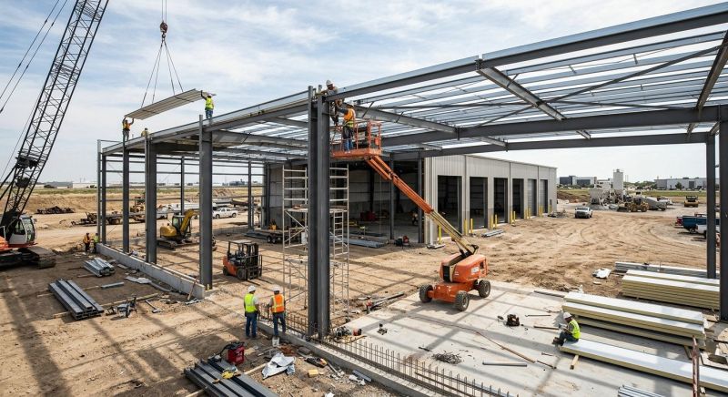 Industrial Garage Construction in North Charleston, SC