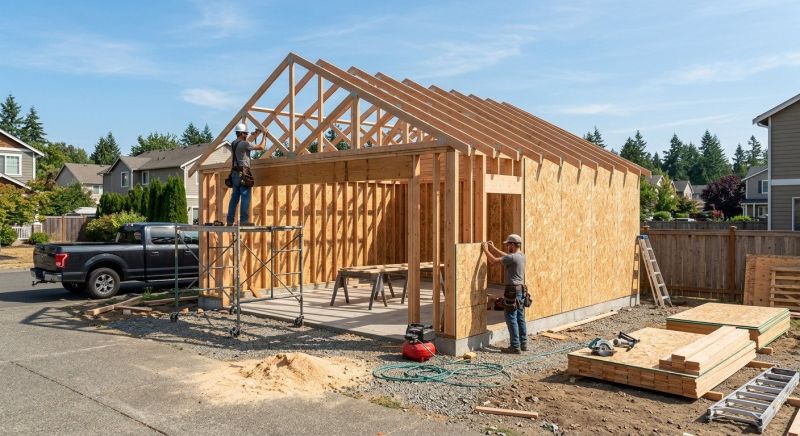 Metal Garage Construction in Mount Pleasant, SC