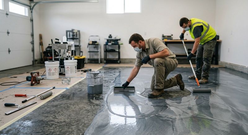 Metallic Epoxy Service in Columbia, SC