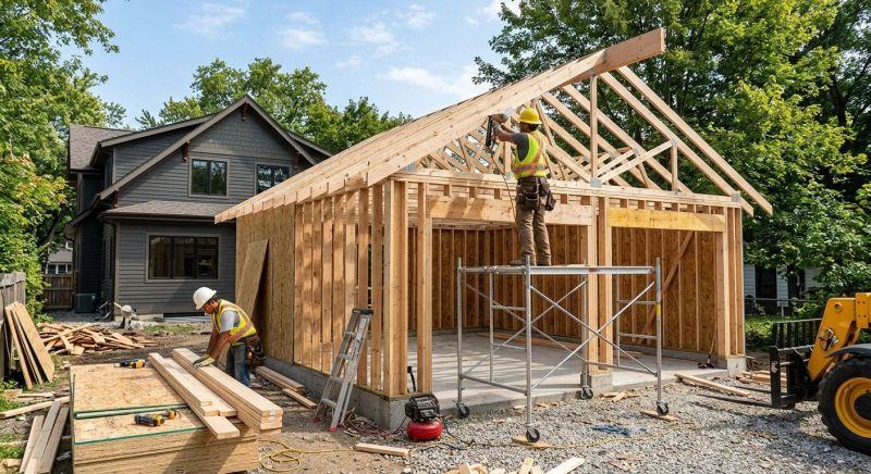 Storage Garage Construction in North Charleston, SC
