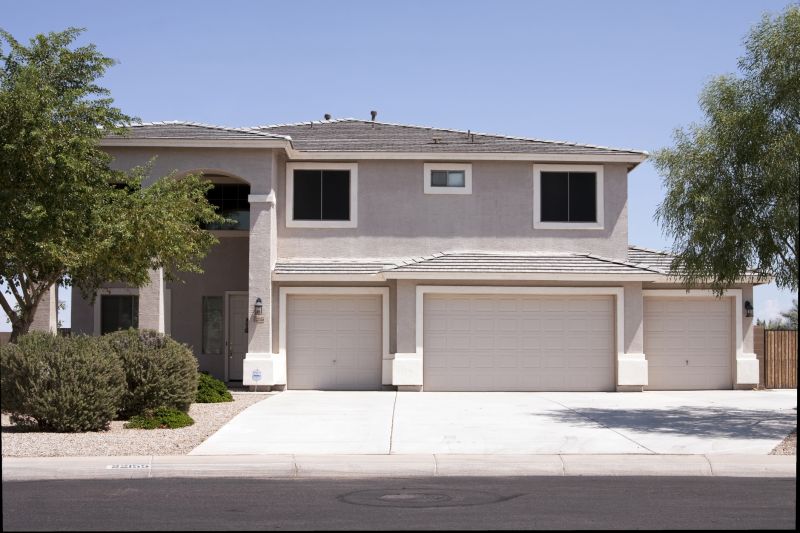 Two Story Garage Construction in Pearland, TX
