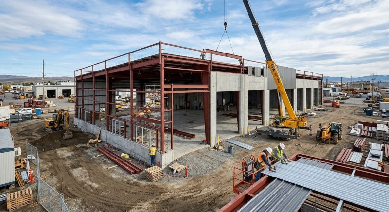 Warehouse Garage Construction in Las Vegas, NV
