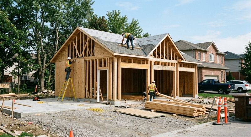 Wood Garage Installation in Las Vegas, NV