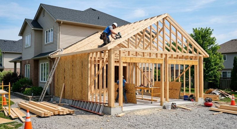 Wood Garage Installation in Mount Pleasant, SC